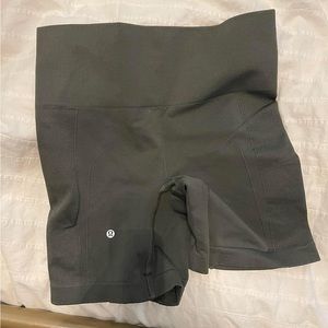 Size medium Lululemon shorts in great shape and ready for your next workout!
